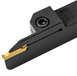 MGEHR2525-4-L35 Parting and grooving tool (parting and grooving lathe holder with interchangeable insert)