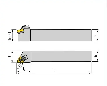 MTJNR1616H16 Längsdrehmeißel (Halter)