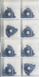 22 IR 5.0 ISO LDA (Steel, Stainless Steel, Cast Iron) Carbide insert for a lathe tool