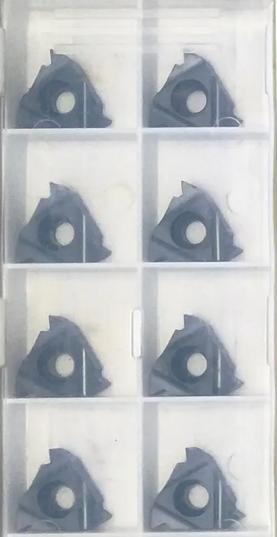 22 IR 4.0 ISO LDA (Steel, Stainless Steel, Cast Iron) Carbide insert for a lathe tool