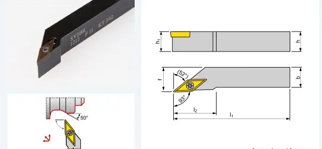 SVJCR2020M16 Längsdrehmeißel (Drehmeißelhalter)