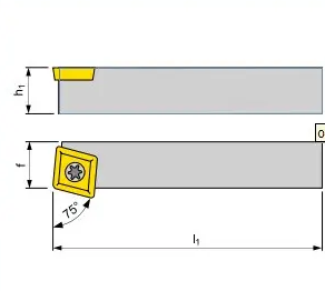 SCBCR2020K09 Längsdrehmeißel (Halter)